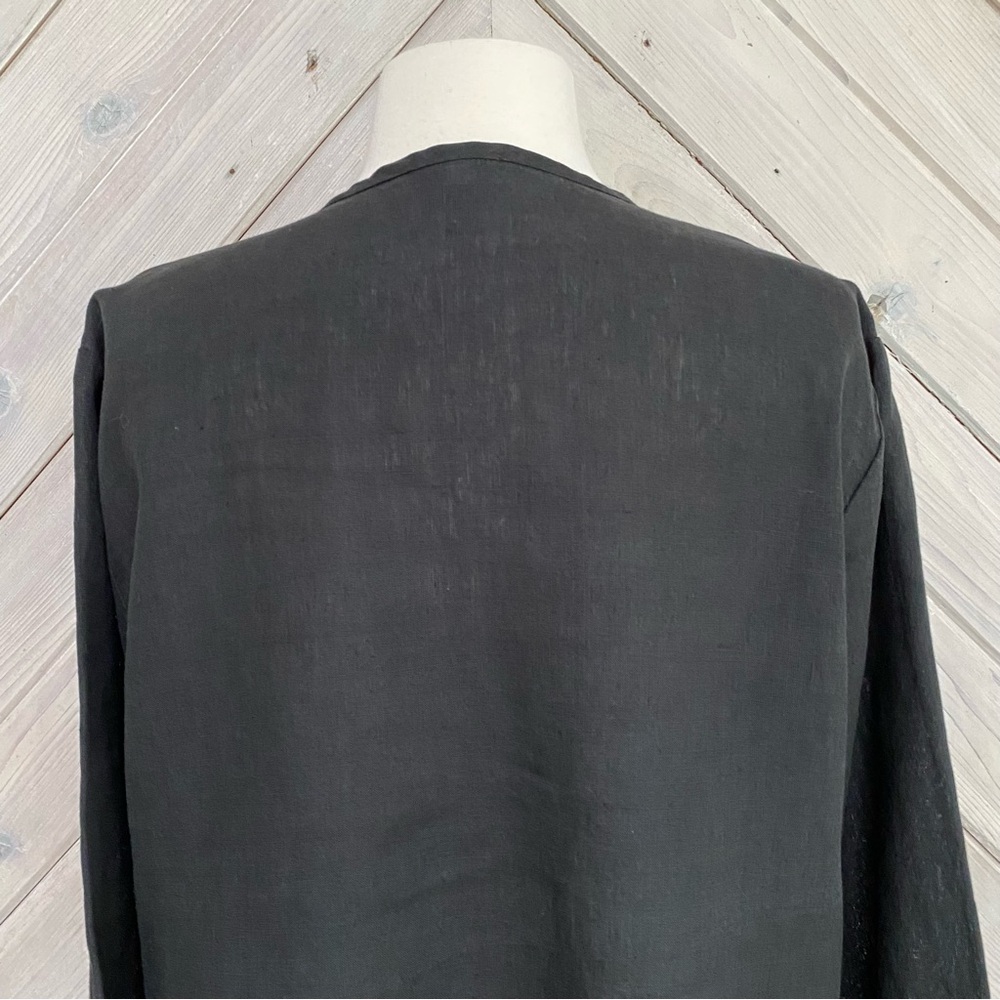 Eileen Fisher Irish Linen Blouse - Picture 8 of 11